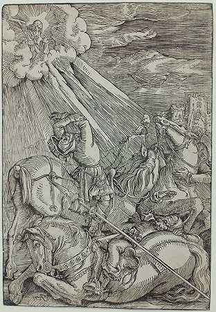 圣保罗的皈依（约1515-1516年） by Hans Baldung Grien