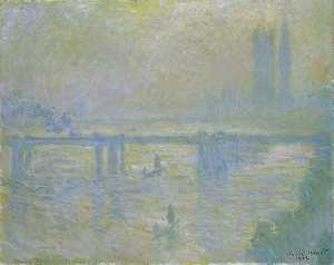 查令十字桥（1902年） by Claude Monet