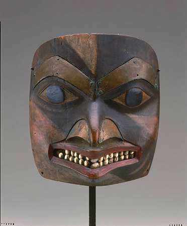 面具（约1780） by Tsimshian, British Columbia