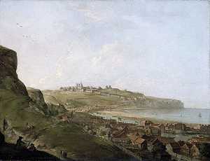 多佛城堡（1746-1747） by Richard Wilson (1713/14-1782)