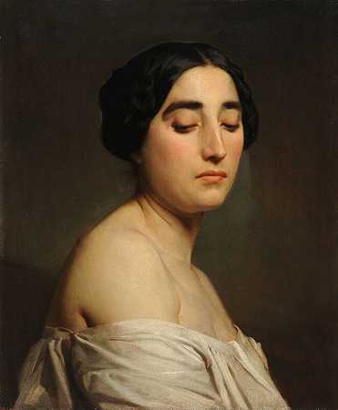 蔑视（1850） by William-Adolphe Bouguereau