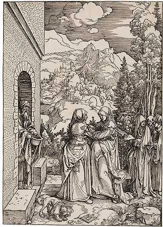 探访（1503） by Albrecht Dürer