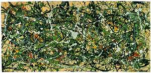 第8号，1949年（1949年） by Jackson Pollock