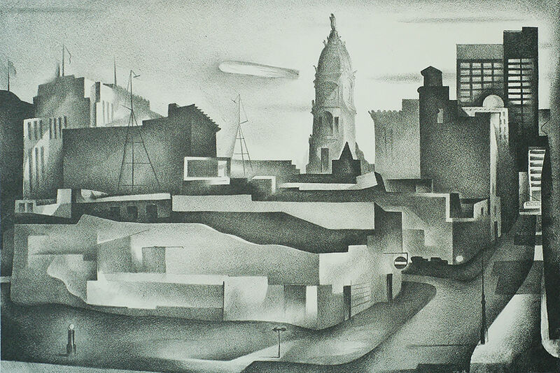 改变城市（1934） by Benton Spruance