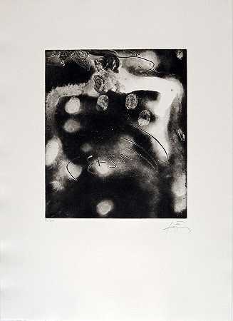 小一（1988） by Antoni Tàpies