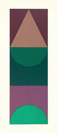 系列8垂直三基调（F）（1976-77） by Gordon House