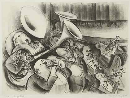 管弦乐队（或音乐）（1928年） by Adolf Arthur Dehn