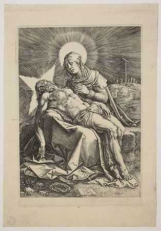 皮埃塔（1596） by Hendrick Goltzius