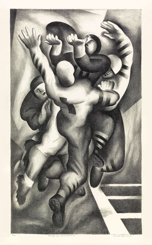美国设计第二号（1935） by Benton Spruance