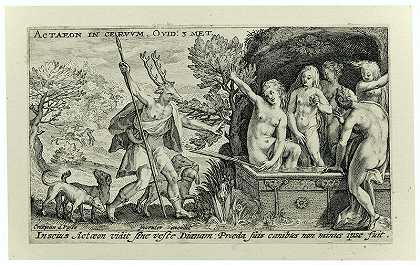 戴安娜和阿克托恩（1602） by Crispijn de Passe I