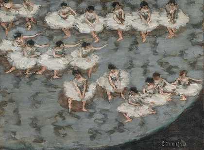 舞者（1896） by Pierre Bonnard