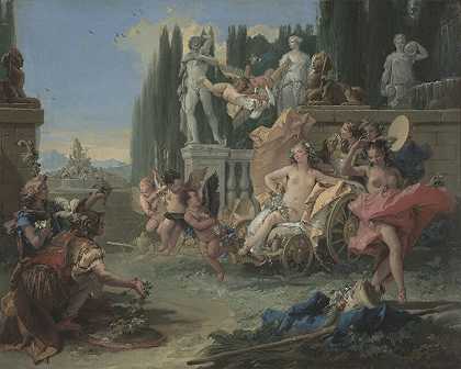 弗洛拉帝国（1743） by Giovanni Battista Tiepolo