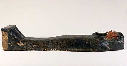 埃及伊雷索罗棺材（细节），阿克姆（约500） by Unknown Artist