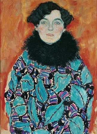 Johanna Staude（1917-1917） by Gustav Klimt