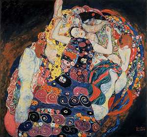 圣母玛利亚（1913） by Gustav Klimt