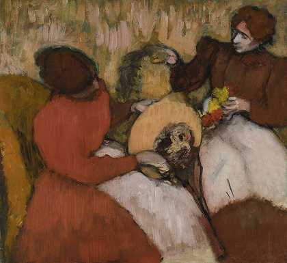 Milliners（约1898年） by Edgar Degas