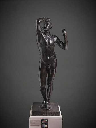 青铜时代（约1875年） by Auguste Rodin