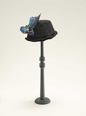女帽（约1890年） by Artists Anonymous