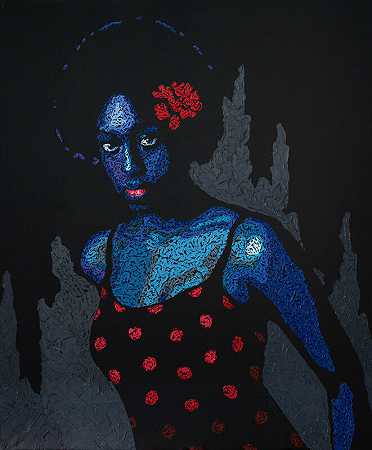 蓝黑，至爱（2021） by Richard Adusu