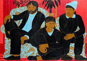 《三个黑衣男孩》（1987） by Norman Gilbert
