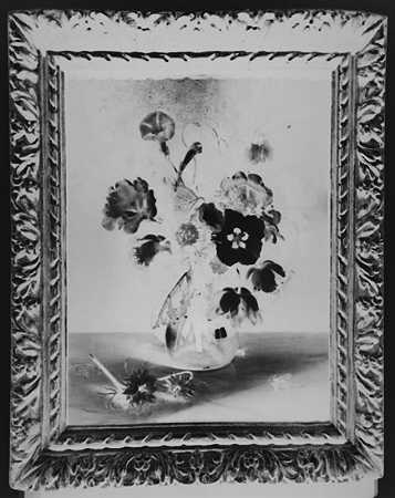 德克·德布雷，《玻璃花瓶中的花朵》，1671年：2017年9月18日（2017年） by Vera Lutter