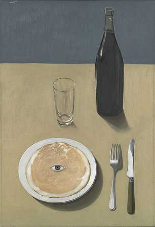 肖像（乐肖像）（1935） by René Magritte