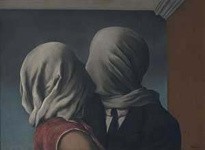 《情人》（1928） by René Magritte