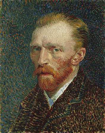 自画像（1887） by Vincent van Gogh
