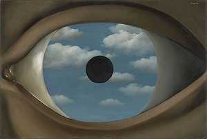 假镜子（1928） by René Magritte