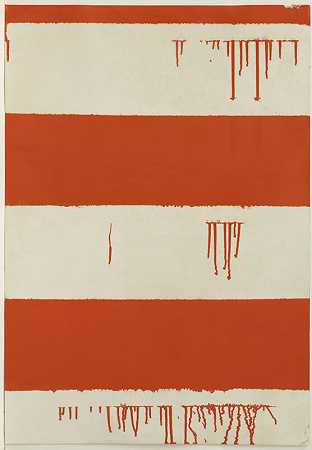绘画n°39–Nov.65（1965） by Michel Parmentier