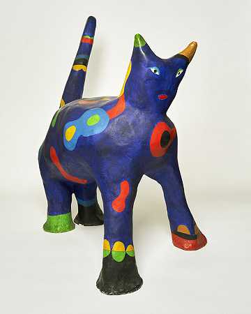 蓝猫（约1967年） by Niki de Saint Phalle