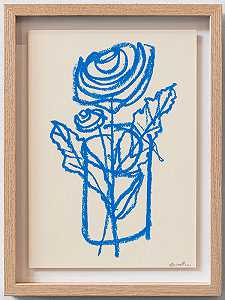 两朵蓝色的花（2021） by B.D. Graft