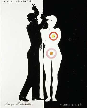 西班牙之夜（1922年） by Francis Picabia