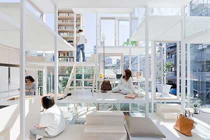 House NA，东京（2007-2011） by Sou Fujimoto Architects