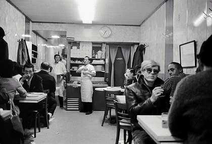 凌晨1:35，纽约唐人街餐厅（1965-1967） by Stephen Shore