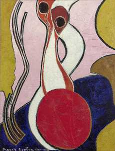 武力危险（1947-1950） by Francis Picabia