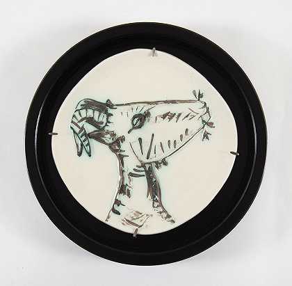 型材山羊头（A.R.109）（1950） by Pablo Picasso