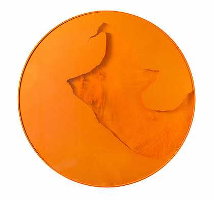 Cercle Orange Pantone（2021） by Manuel Merida