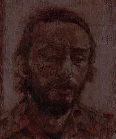 《一个男人的肖像》#1/摩朗自画像（约2020年） by Charles Laib Bitton