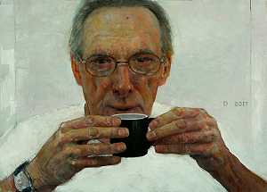 黑咖啡杯（约2021年） by Daniel Dallmann