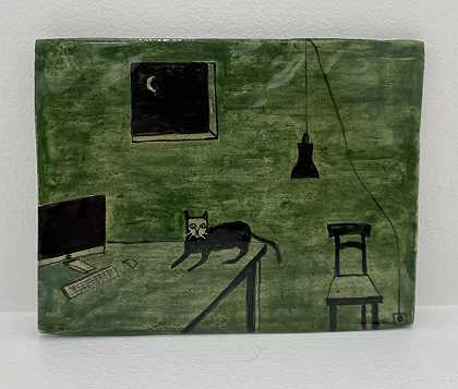 桌上猫（2015） by Noel McKenna