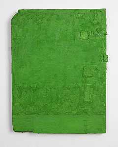 无标题（绿色）（2021年） by Louise Gresswell