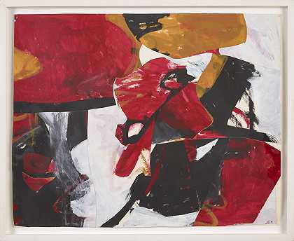 无标题（彩色拼贴II）（约1957年） by Charlotte Park