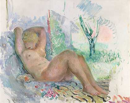 沉睡的玛丽内特（1934-1935） by Henri Lebasque