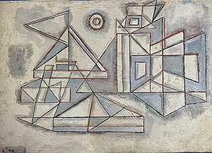 几何组成（1935） by Augusto Torres