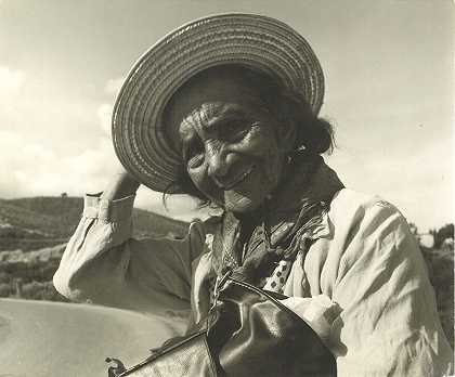 坎佩西娜[乡下女人]。哥伦比亚（1955） by Leo Matiz