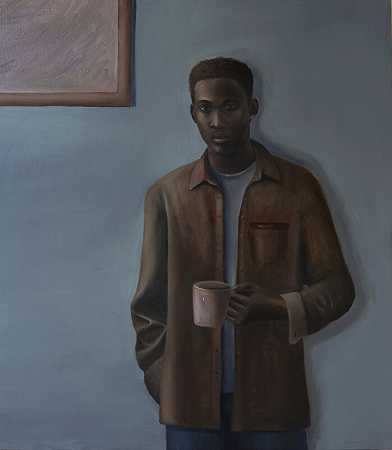 丹尼尔肖像（2021） by Chiderah Bosah