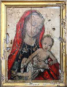 《圣母与童子红》（2021） by Joris Ghilini