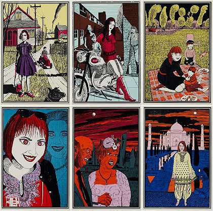 Julie（2015）的六张快照 by Grayson Perry