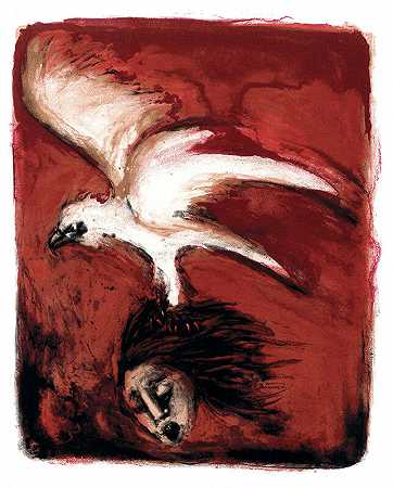 一个现代的兽人——鹰（2000） by Ana Maria Pacheco